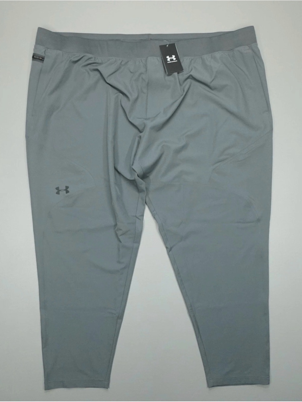 Under Armour Unstoppable Taper Fitted Grey Pants Men's Sz 5XLT Grey 1352028-025